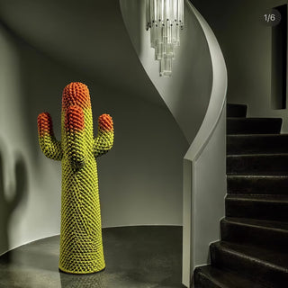 Mello Sculptural Cactus Coat Rack-Neutral Decor