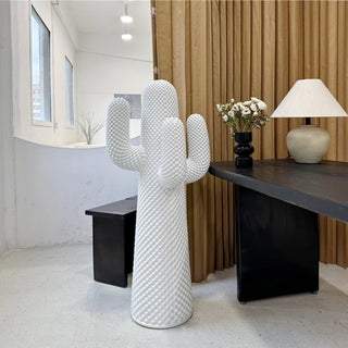 Mello Sculptural Cactus Coat Rack-Neutral Decor