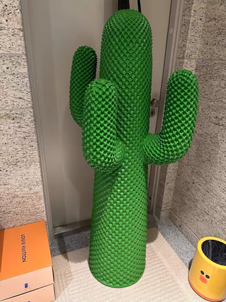 Mello Sculptural Cactus Coat Rack-Neutral Decor