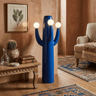 Cactus Luma Totem Floor Lamp-Neutral Decor