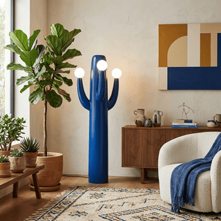 Cactus Luma Totem Floor Lamp-Neutral Decor