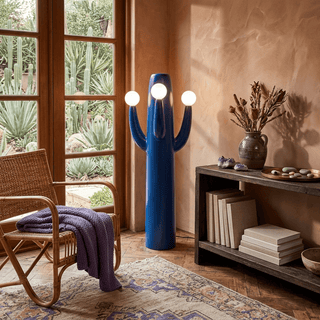 Cactus Luma Totem Floor Lamp-Neutral Decor