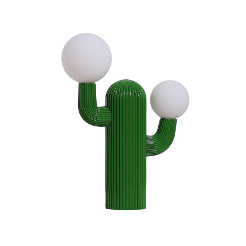 Diagram showing the dimensions of the Cactus Table Lamp.