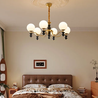Ordore Lustre en Bois Vintage Traditionnel
