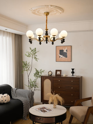 Ordore Lustre en Bois Vintage Traditionnel