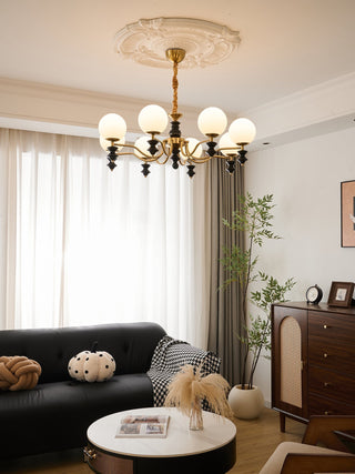 Ordore Lustre en Bois Vintage Traditionnel