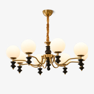 Ordore Lustre en Bois Vintage Traditionnel