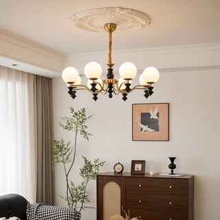 Ordore Lustre en Bois Vintage Traditionnel