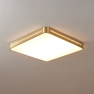 Eurcarara Plafonnier Laiton Moderne Minimaliste-Luire