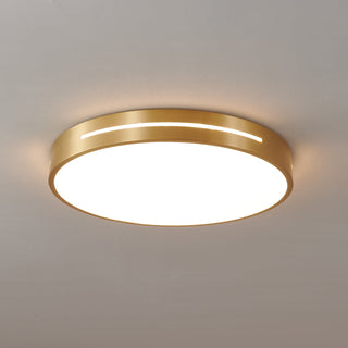 Eurcarara Plafonnier Laiton Moderne Minimaliste-Luire