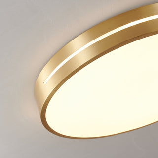 Eurcarara Plafonnier Laiton Moderne Minimaliste-Luire