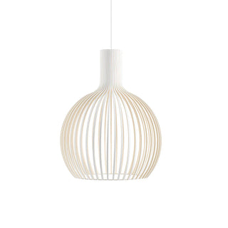 Arix Suspension Design en Bois Sculpté Naturel Salle à Manger-Luire