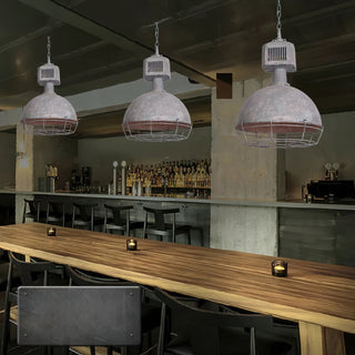 Urbanx Lampe Suspension en Métal Style Industriel Vintage