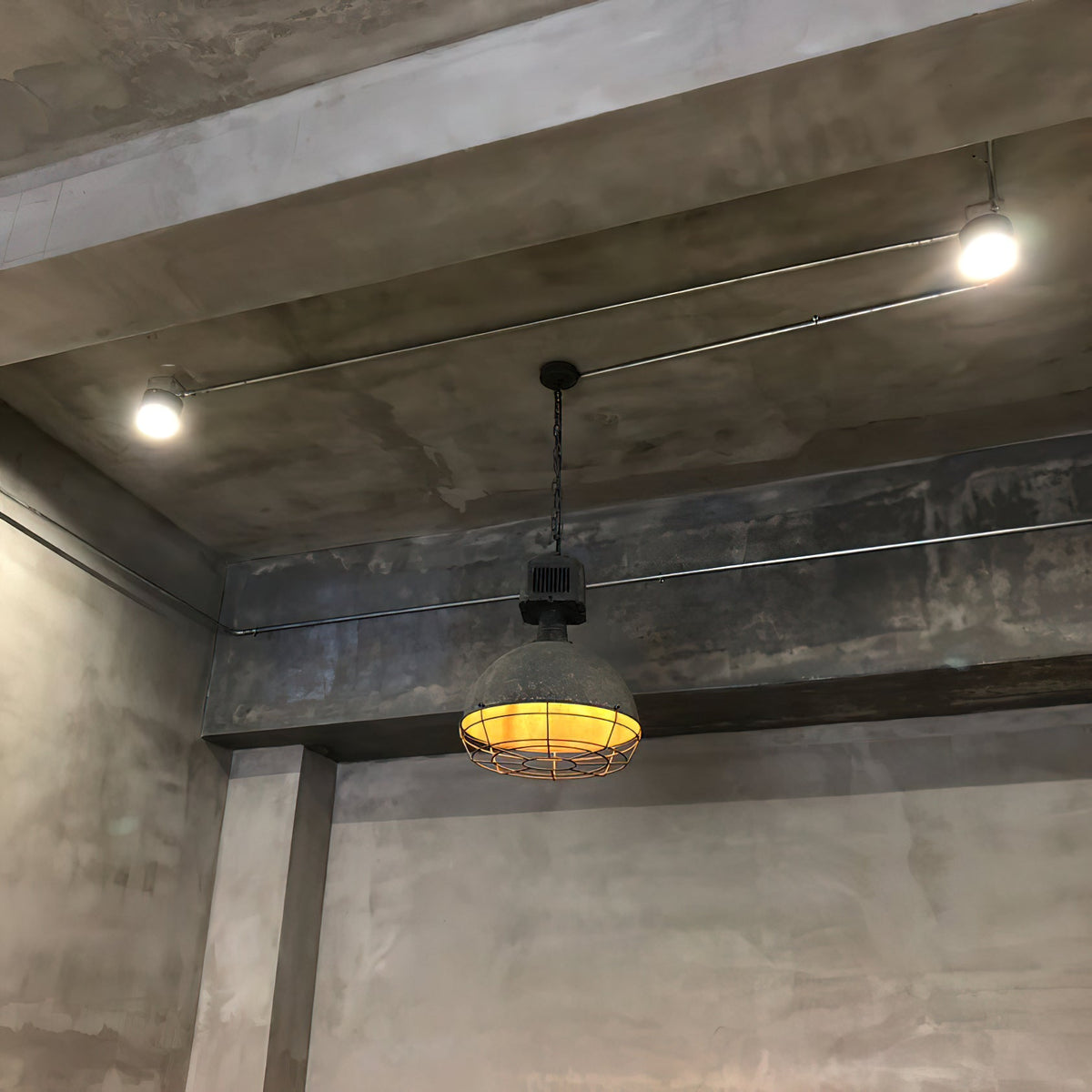 Urbanx Lampe Suspension en Métal Style Industriel Vintage