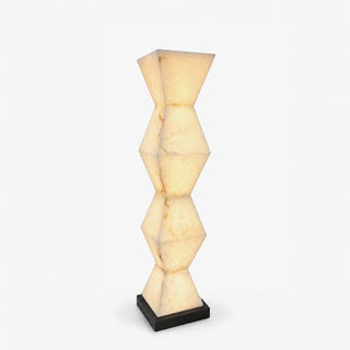 Cairn Alabaster Floor Lamp-Neutral Decor