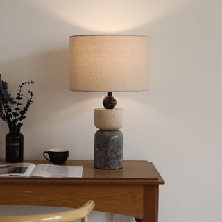 Cairn Marble Table Lamp-Neutral Decor