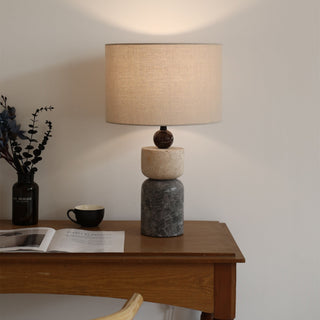 Cairn Marble Table Lamp-Neutral Decor