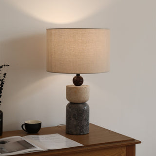 Cairn Marble Table Lamp-Neutral Decor