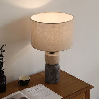 Cairn Marble Table Lamp-Neutral Decor
