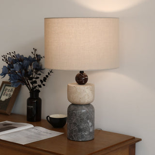 Cairn Marble Table Lamp-Neutral Decor