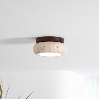 Astra Plafonnier Mini Donut en Travertin