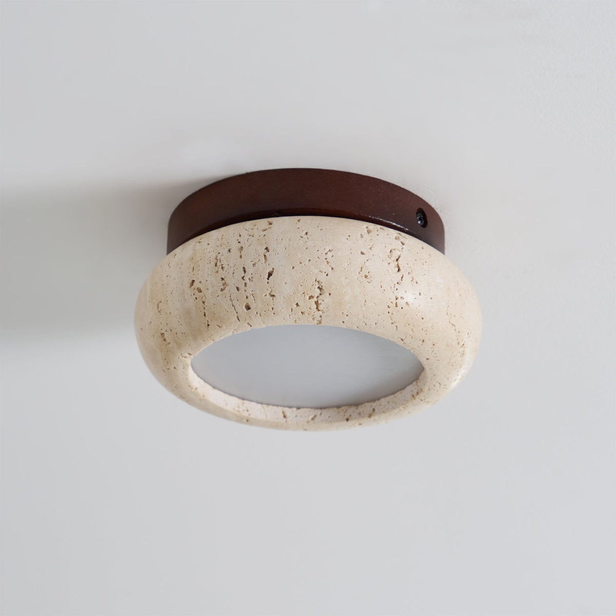 Astra Plafonnier Mini Donut en Travertin