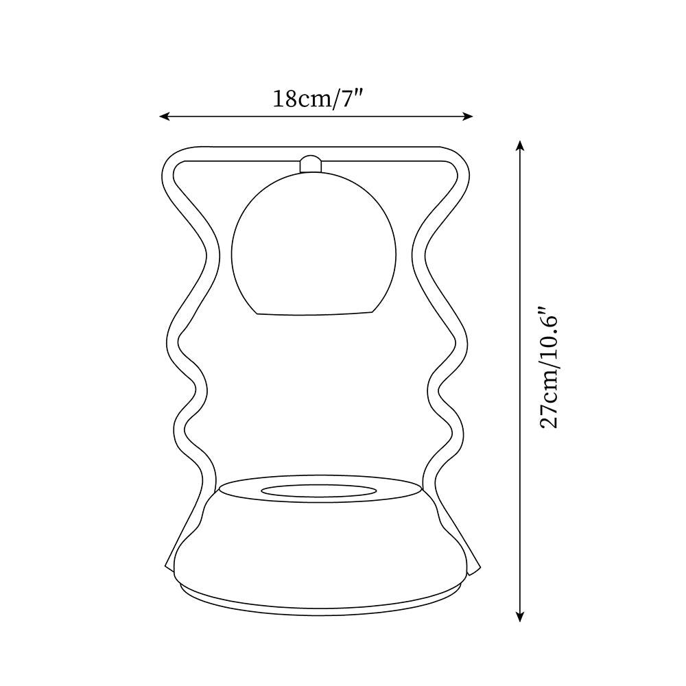 Caldia Lampe de Table