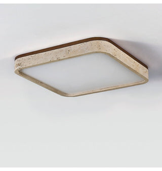 Calden Travertine Ceiling Lamp-Neutral Decor