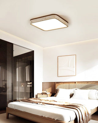 Calden Travertine Ceiling Lamp-Neutral Decor