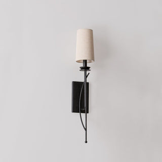Cirrus Lampe Murale en Métal et Tissu Style Élégance Premium