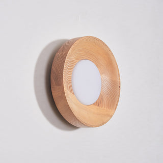 Lustra Lampe Murale Bois de Noyer Acrylique