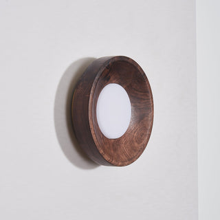 Lustra Lampe Murale Bois de Noyer Acrylique
