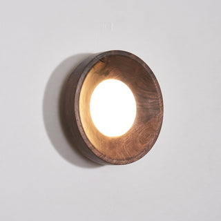 Lustra Lampe Murale Bois de Noyer Acrylique