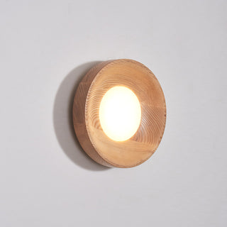Lustra Lampe Murale Bois de Noyer Acrylique