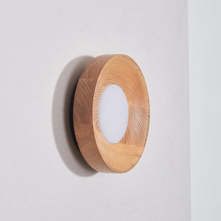 Lustra Lampe Murale Bois de Noyer Acrylique