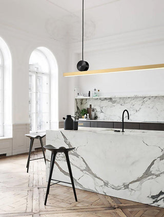 Zenite Lampe en Laiton Artistique