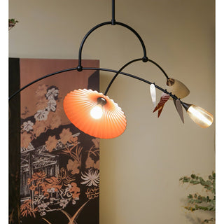 FloraCurv Suspension Artisanale en Verre