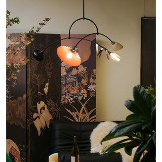 FloraCurv Suspension Artisanale en Verre