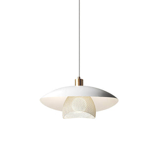 Floyd Lampe Suspendue en Métal Blanc Style Minimaliste Moderne Dynam