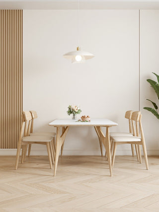 Floyd Lampe Suspendue en Métal Blanc Style Minimaliste Moderne Dynam