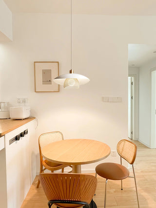 Floyd Lampe Suspendue en Métal Blanc Style Minimaliste Moderne Dynam