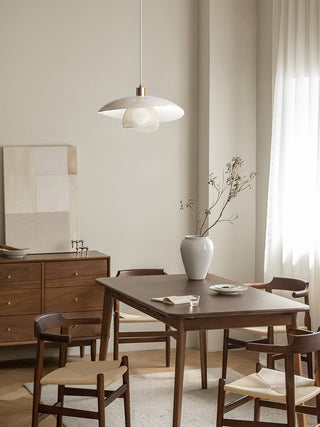 Floyd Lampe Suspendue en Métal Blanc Style Minimaliste Moderne Dynam