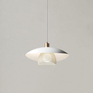 Floyd Lampe Suspendue en Métal Blanc Style Minimaliste Moderne Dynam