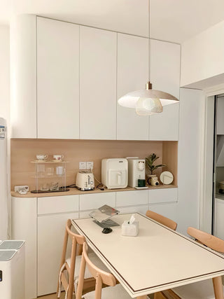 Floyd Lampe Suspendue en Métal Blanc Style Minimaliste Moderne Dynam