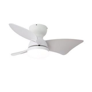 Plafonnier Ventilateur Mirella Argent et Bois