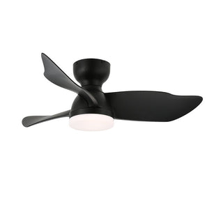 Plafonnier Ventilateur Mirella Argent et Bois
