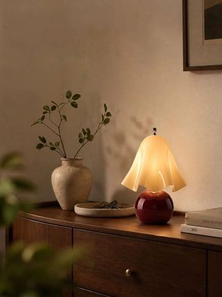 Velara Glass Table Lamp-Neutral Decor