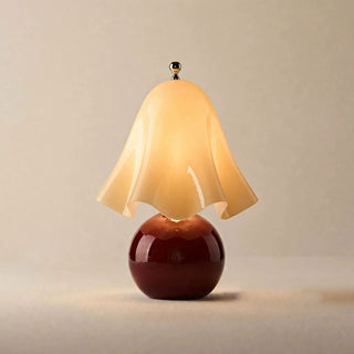 Velara Glass Table Lamp-Neutral Decor