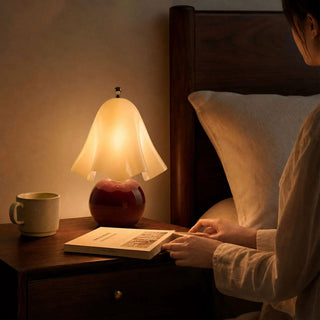 Velara Glass Table Lamp-Neutral Decor
