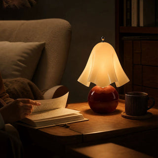Velara Glass Table Lamp-Neutral Decor